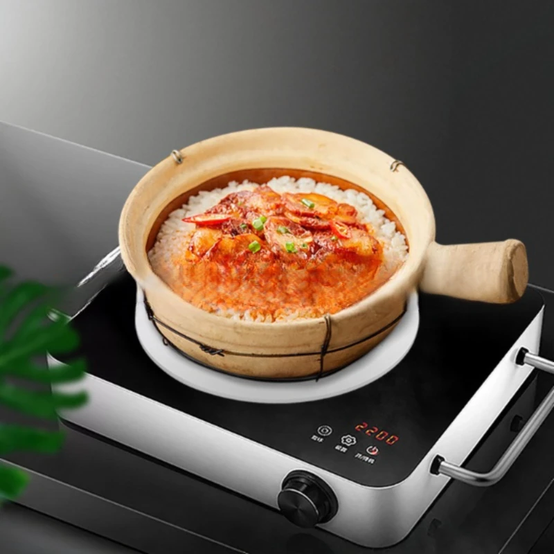 Portable Heat Diffuser Plate with Removable Handle Stainless Steel Induction Adapter Plate Heat Conduction Plate for Gas Stove