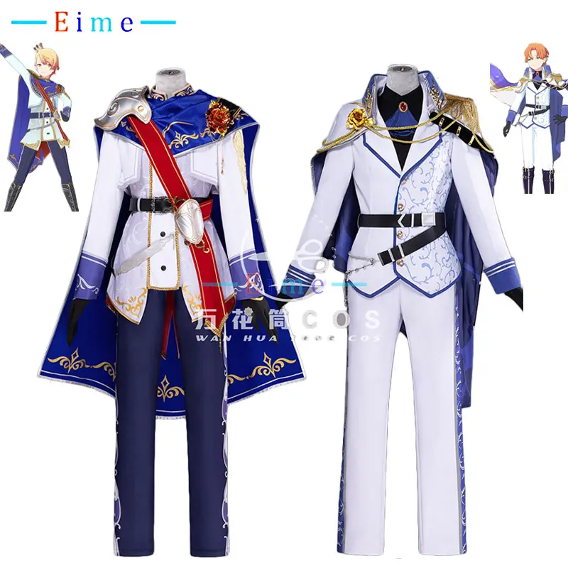 

EIME Game PJSK Tenma Tsukasa Shinonome Akito Cosplay Costume Knight Outfits Formal Suit Halloween Party Uniforms Custom Made