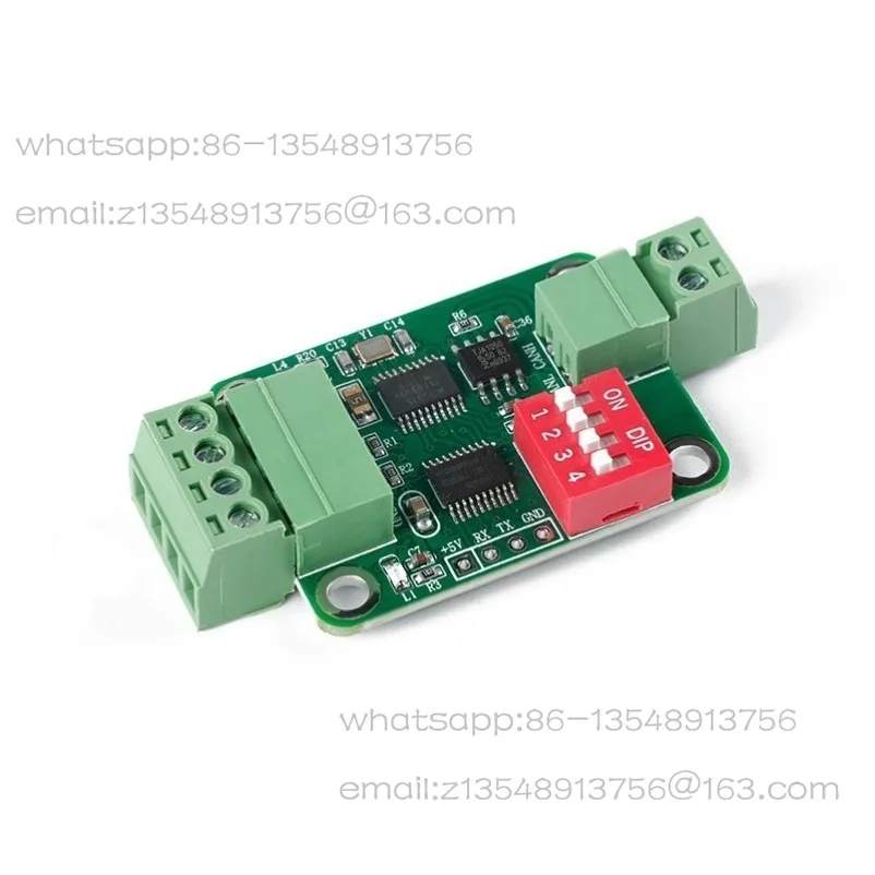 TTL serial port to CAN bus, to RS232 module, to CAN transparent communication data module