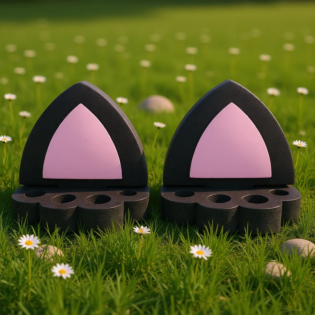 

1Pair Cute Cat Ear Car Exterior Decoration 3D Roof Styling Roof Spoiler Car Body Styling Decorative Accessories