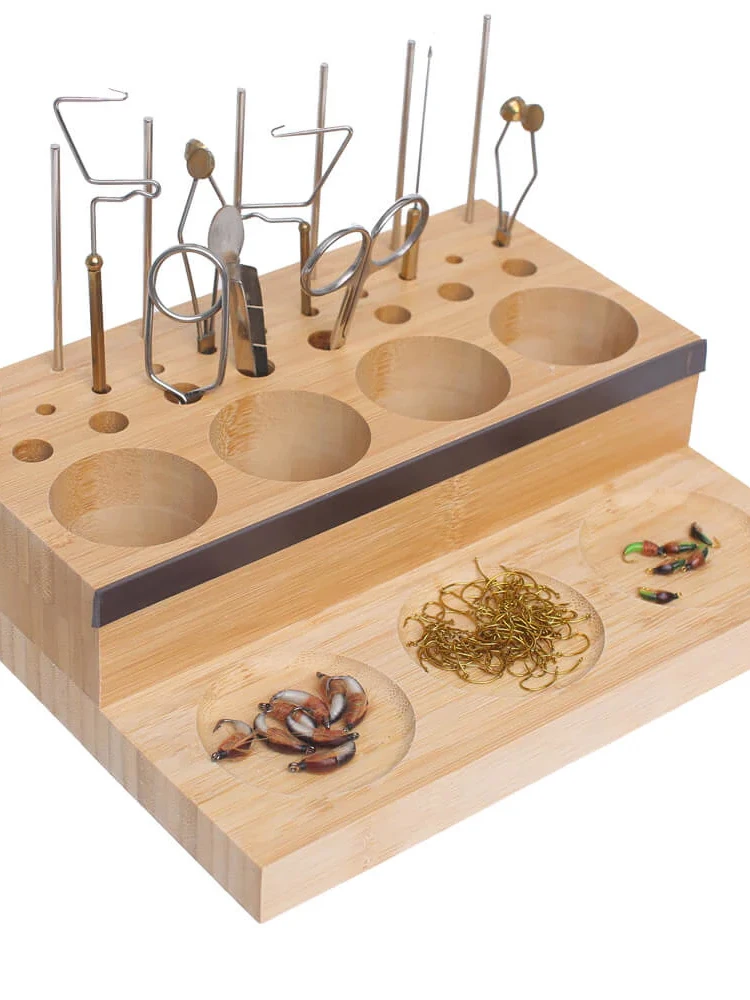 kylebooker-fly-fishing-tool-rack-workbench-storage-holder-fishing-gear-accessories-outdoor-camping-travel-supplies