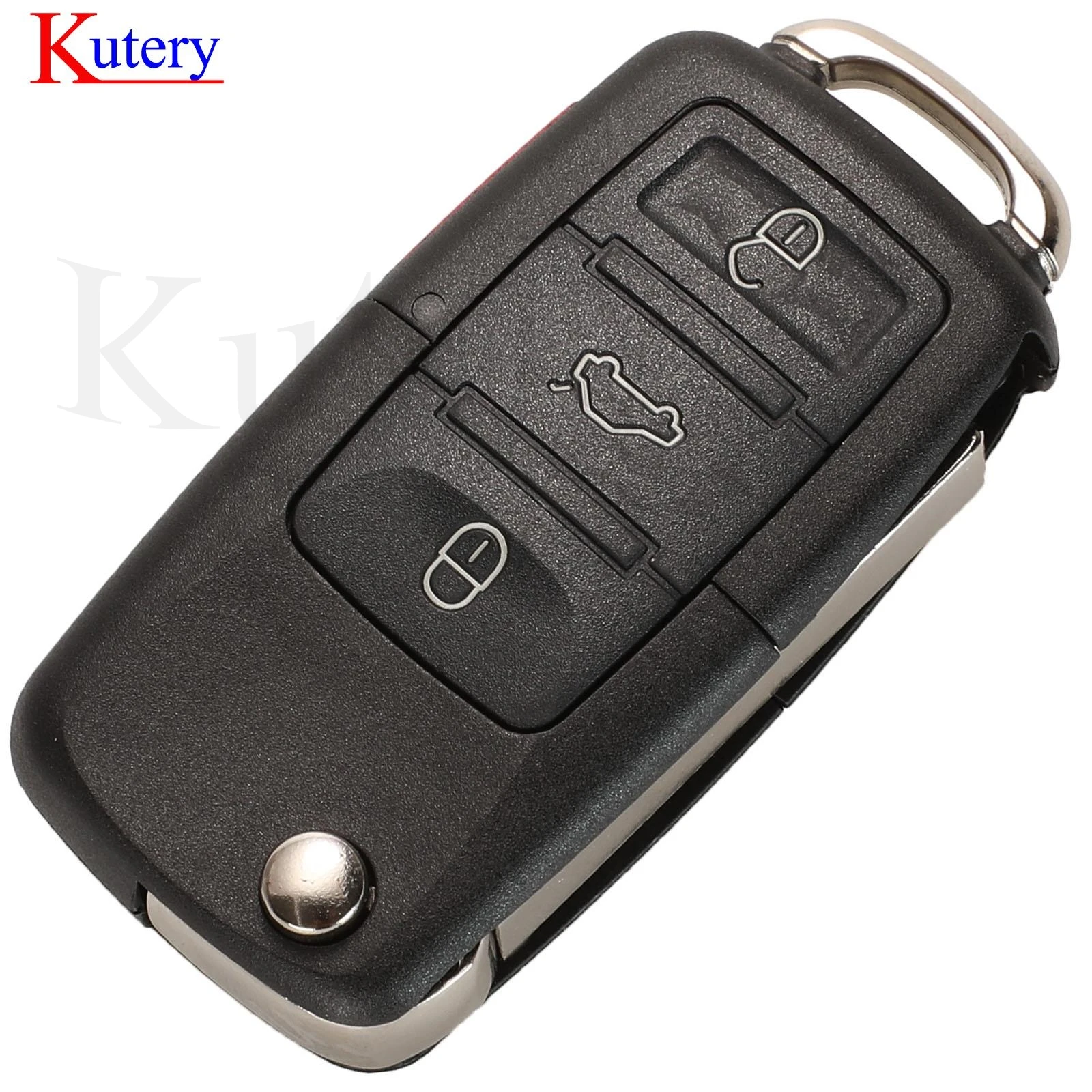 jingyuqin 3-przyciskowy pilot zdalnego sterowania do VW PASSAT Polo Skoda Seat Polo/Golf/Beetle 1J 0959753   DA/AH 1K 0959753 G 434Mhz ID48