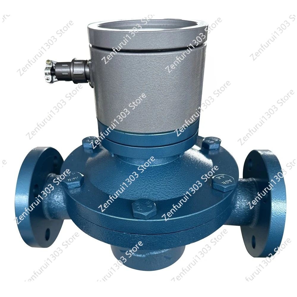 

LC13-A15 Flow Meter Oval Gear Pulse Pulse Signal Output Mechanical Oil Meter for Asphalt Thermal Water Fluid