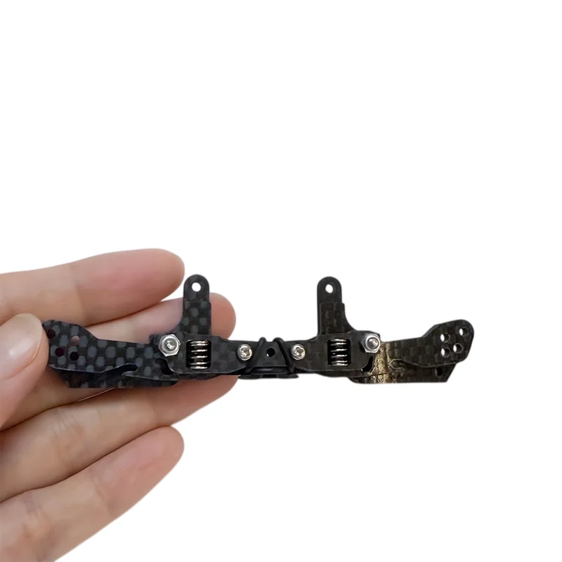 Homemade Tamiya Mini 4WD Car Accessories, 3mm Carbon Fiber Independent Buffer Spring Front Nose and Rear Tail 94697/95257
