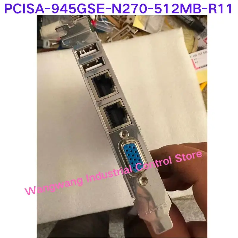 Second-hand test OK , PCISA-945GSE-N270-512MB-R11 REV: 1.1 Industrial Control Equipment Computer Motherboard