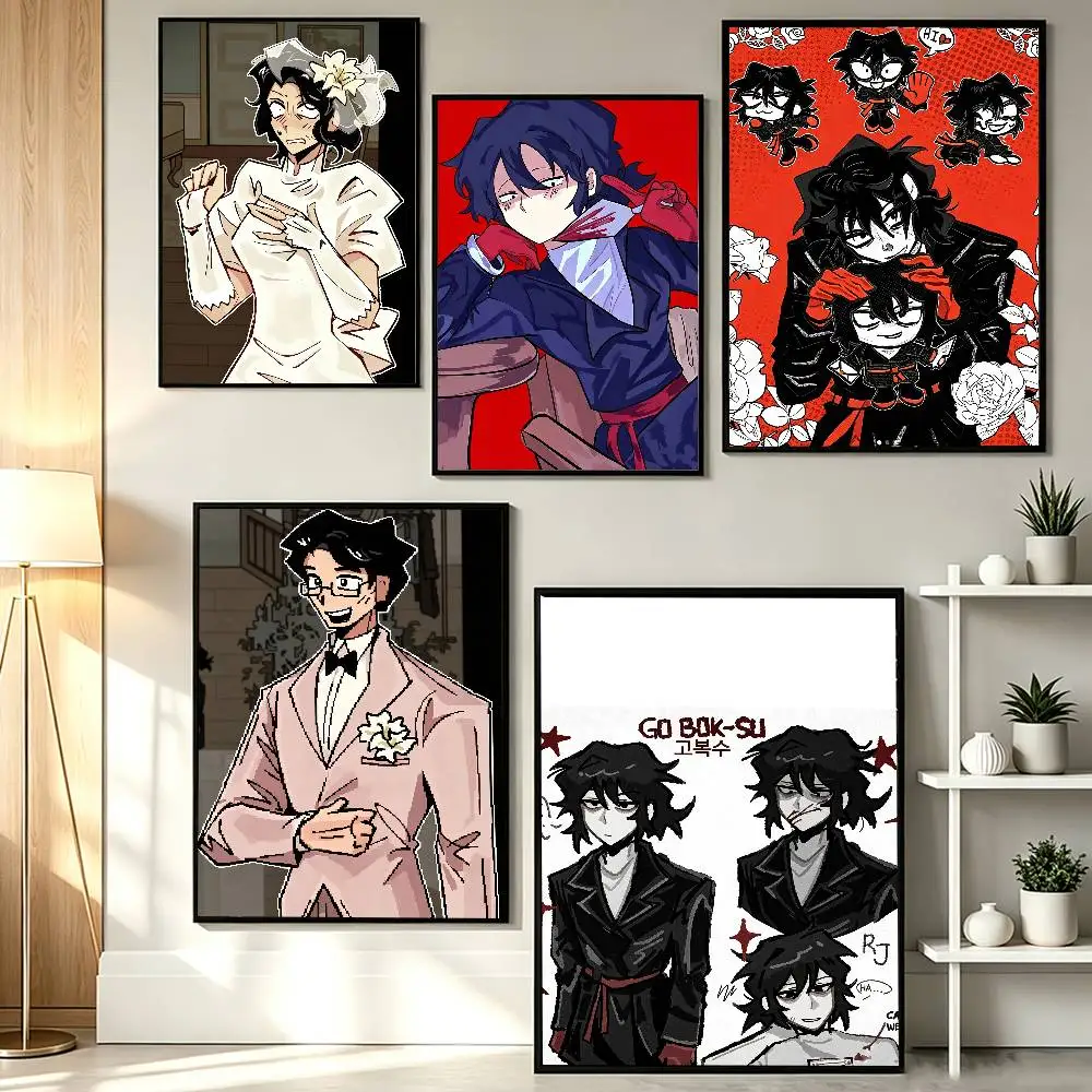 COOL M-Married in Red Poster HD Self Adhesive Waterproof Wall Art Ideal for Home Office Dorm Gift