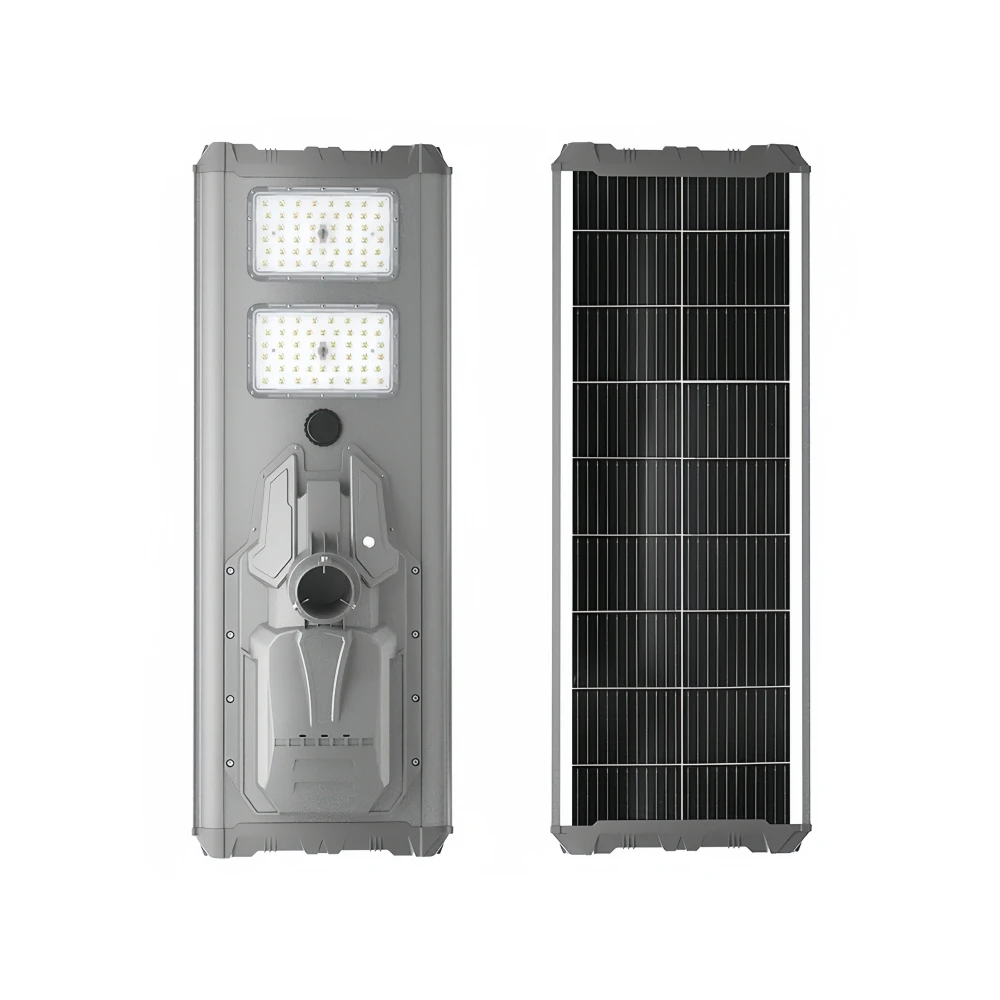 

Hot sell Outdoor Integrated All in One Rador Sensor Solar Street Light 50w 60w 70w 80w 90w 100w 120w Integrated Solar Light