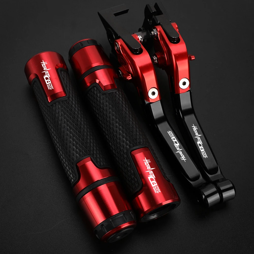 

Motorcycle Accessories Adjustable Brake Clutch Levers Handlebar grips ends for Honda CB600F HORNET CB600FHORNET 1998-2006 2005
