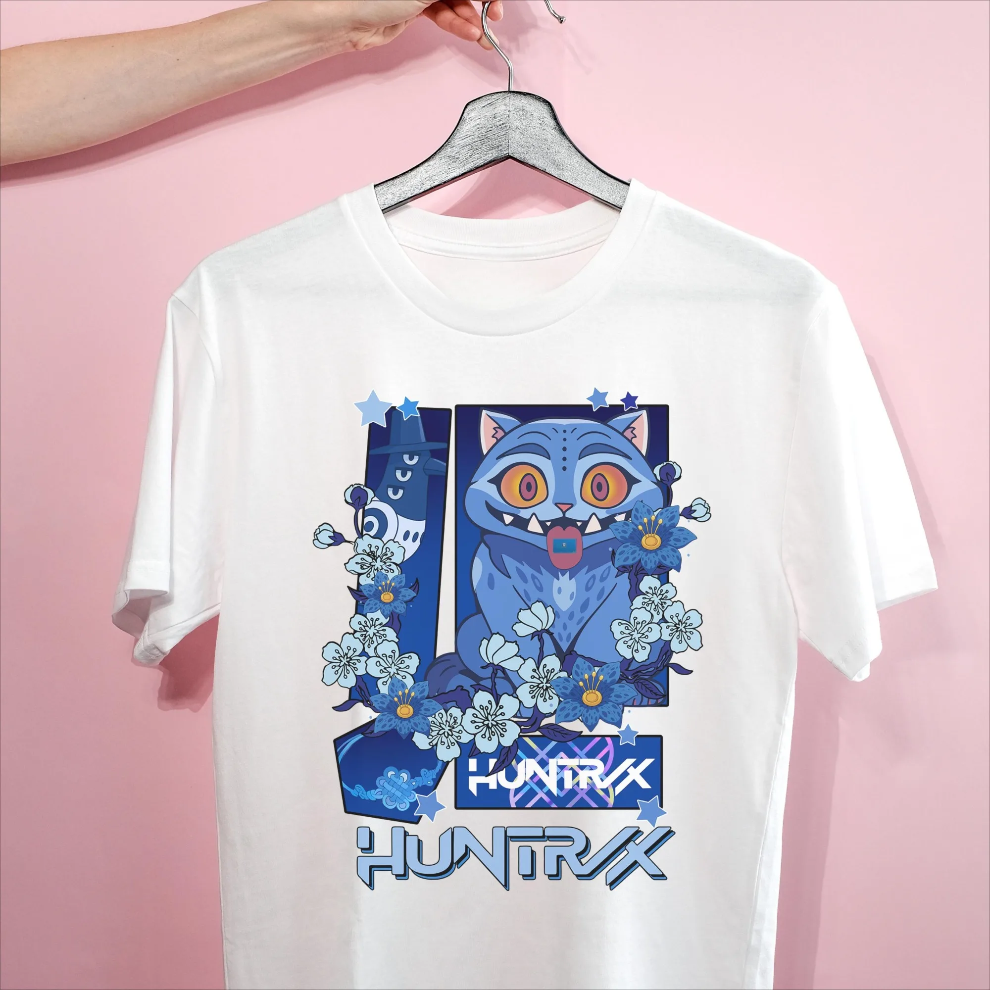 

Demon Hunters Derpy Tiger Merch T Shirts Fashion Vintage Gothic T-shirts Tops Clothing T Shirt Harajuku Short Sleeve Casual