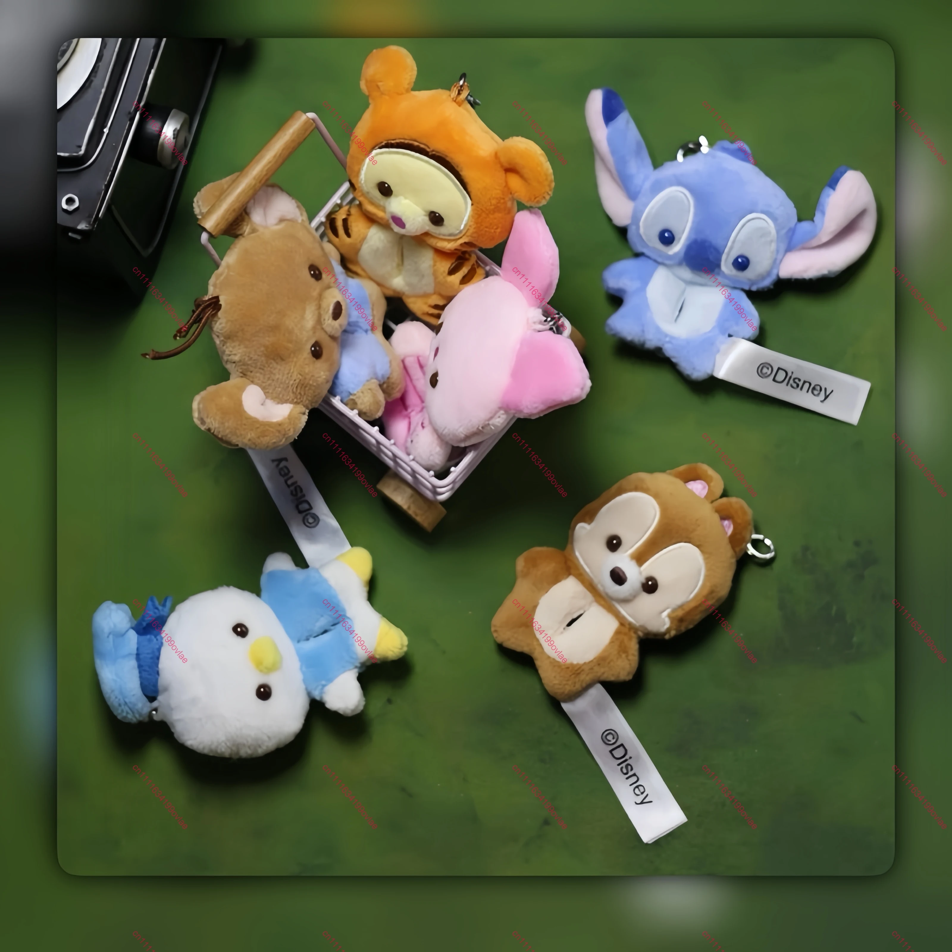 TOP TOY Always Together Plush Blind Box Button Design Doll Pendant Soft PP Cotton Mini Ornament Collectible Hobby Present