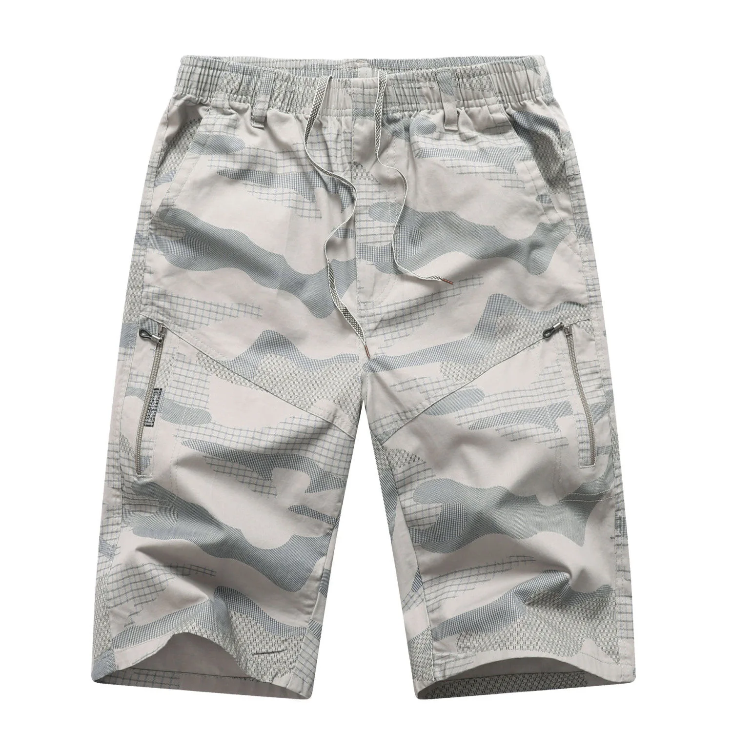 

Летние новые модные трендовые прямые рабочие шорты из чистого хлопка с принтом, мужские повседневные свободные спортивные удобные брюки высокого качества