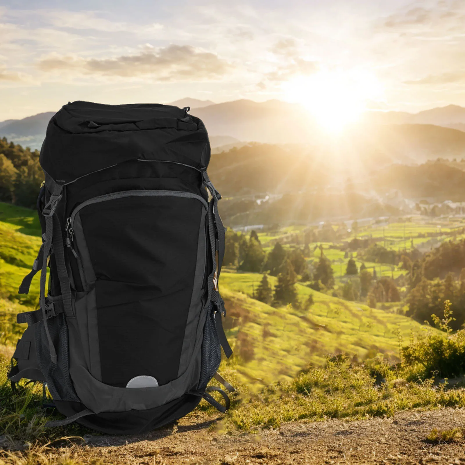 Climbing For Camping Hiking Outdoor Activities Hiking Backpack Traveling Backpack With Rain Cover Mesh Back Panel