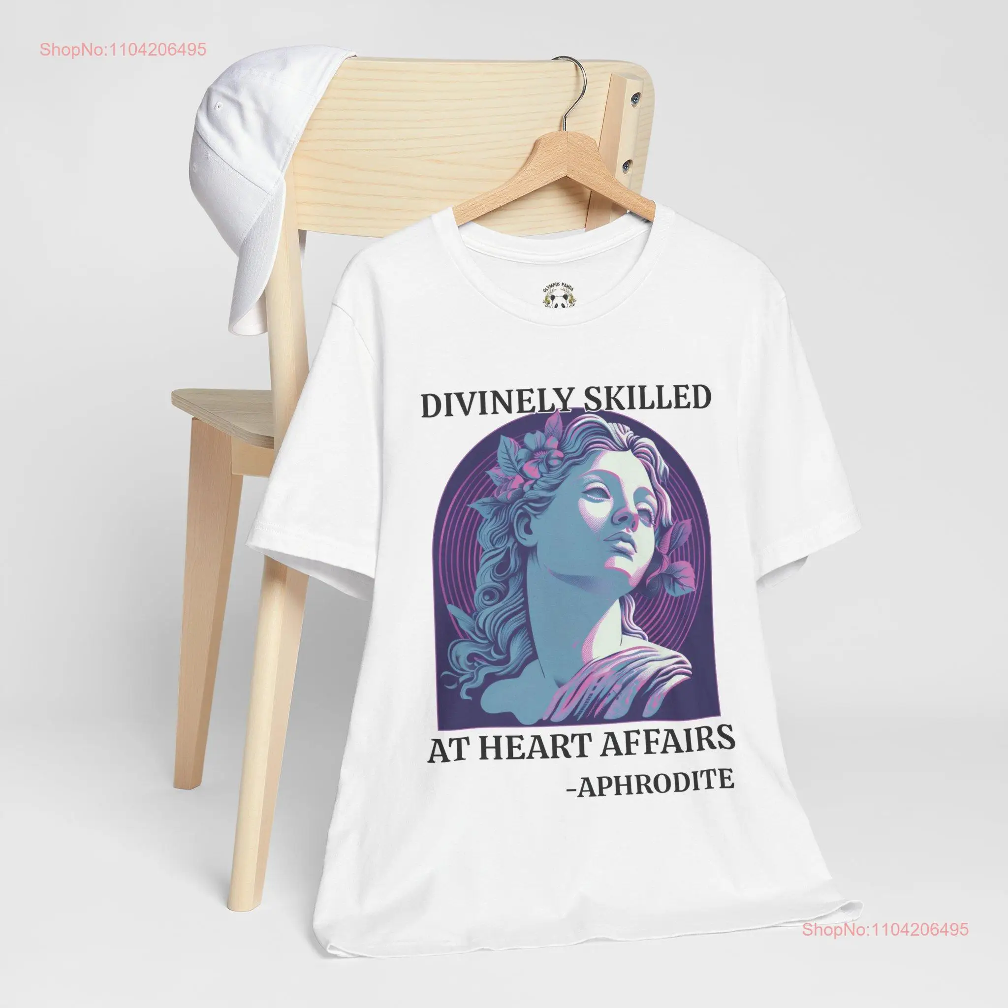 Aphrodite T shirt Greek Goddess ancient mythology cotton tee long or short sleeves