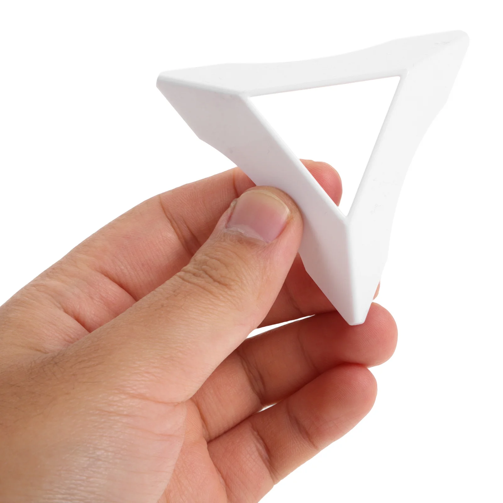 20Pcs Puzzle Cube Base Plastic Triangle Stand Stable Display Desktop Cube Collection Holder Triangle Cubes Base