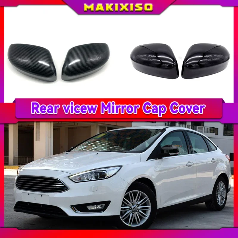 

Rearview Mirror Cover Cap Carbon Fiber / Black for Ford Focus MK2 MK3 ,for Mondeo mk4 Facelift Estate 2010-2014