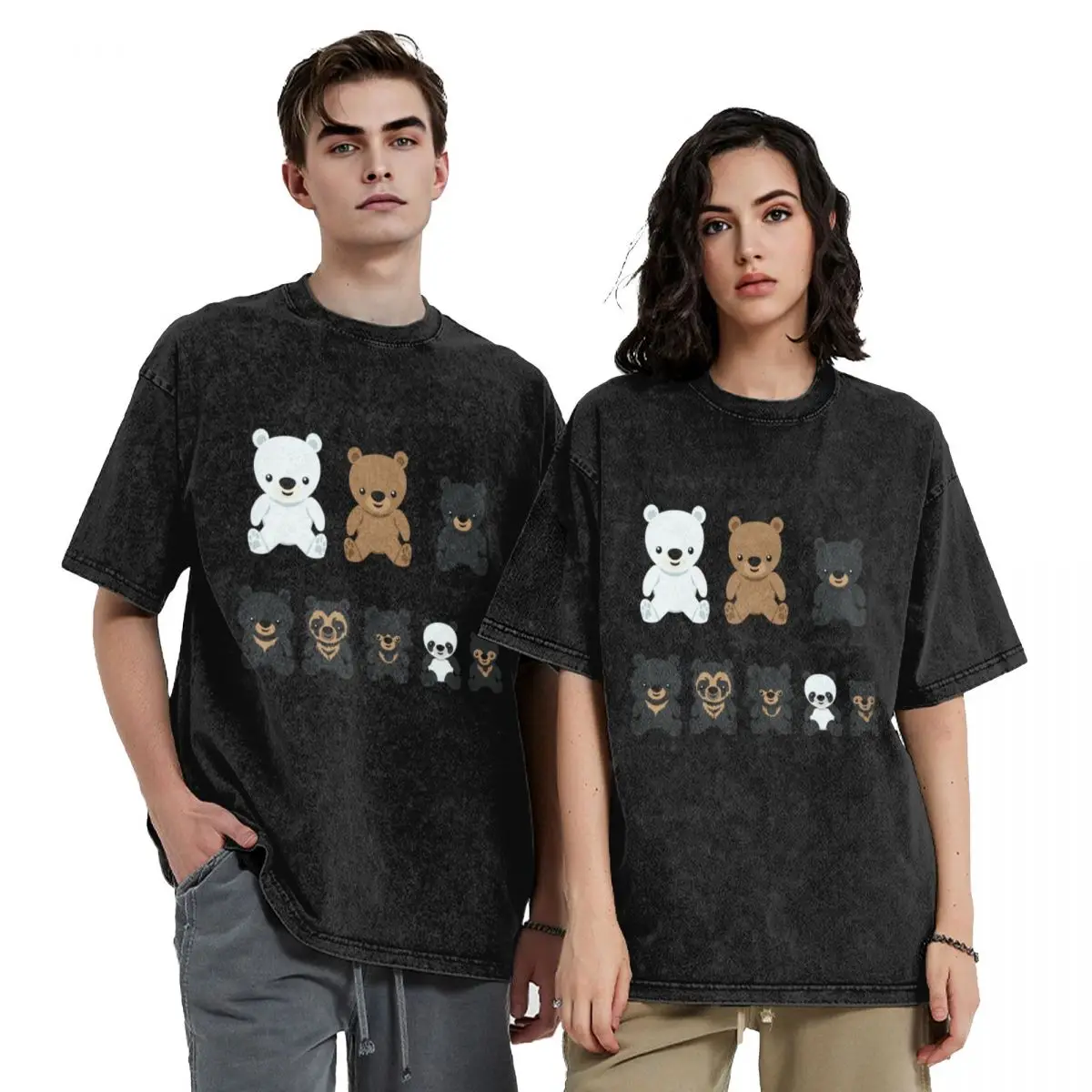 

Know Your Bears T-Shirt Anime t-shirt summer tops baggy shirts anime figures men clothings