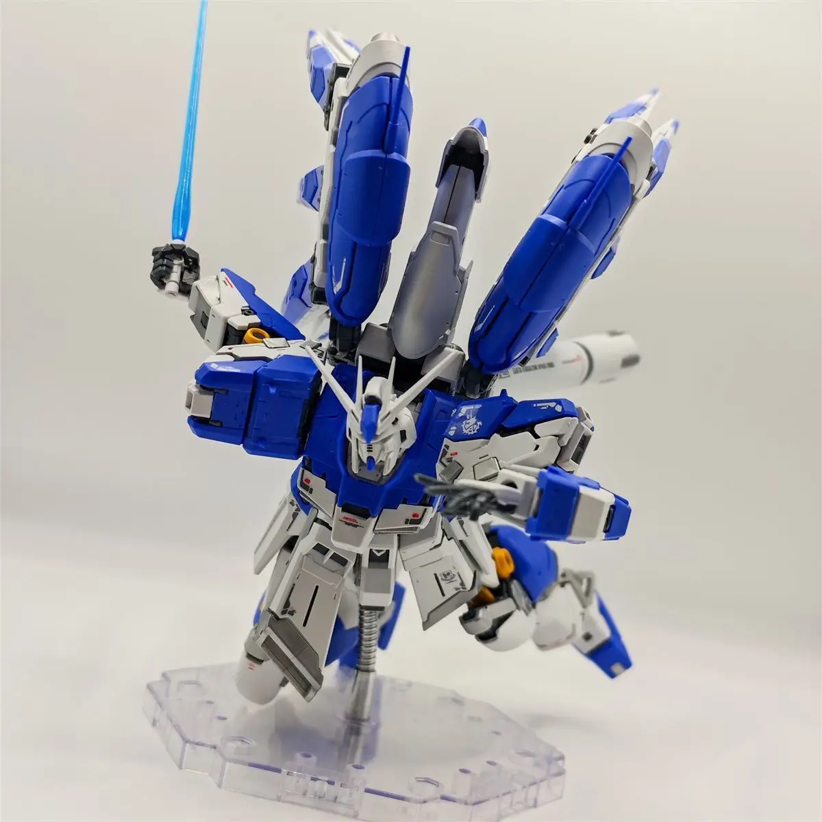 

В наличии Модель Gl Rg-93-V2 Hi-ν Mech Assembly Model Kit Hi Nu Hg 1/144 Фигурка Настольное украшение Кукла Gk Puzzle Toys Gift