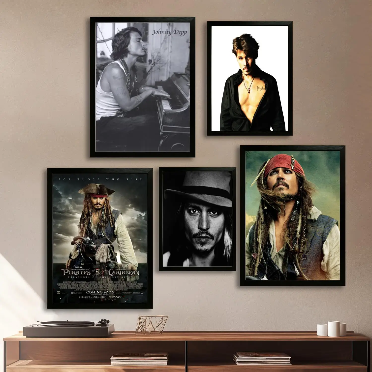 johnny depp Canvas Art Poster and Wall Art, Picture Print, Modern Family, Bedroom Decor, Posters,Decorative painting