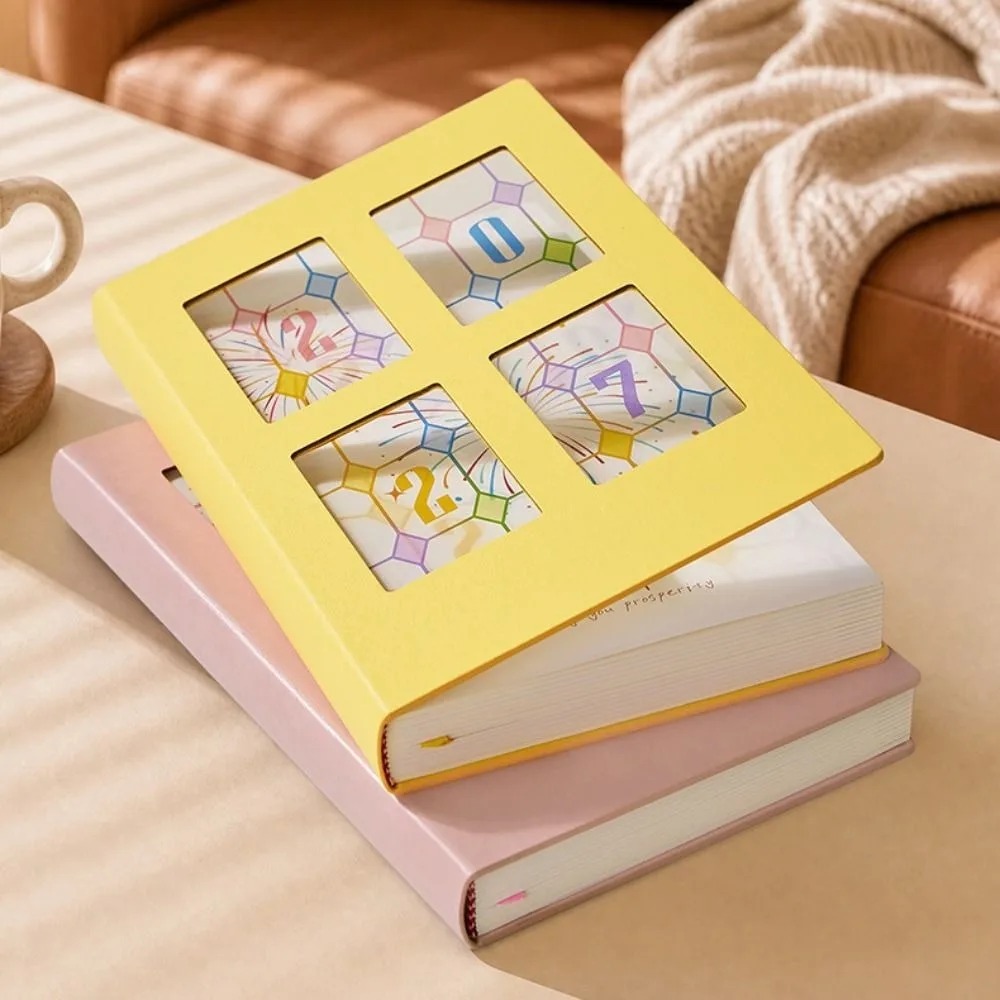 Chinese Style 2027 Daily Planner Notebooks Light And Shadow 400 Pages 365 Days Self-Discipline Checklist Multi Functional
