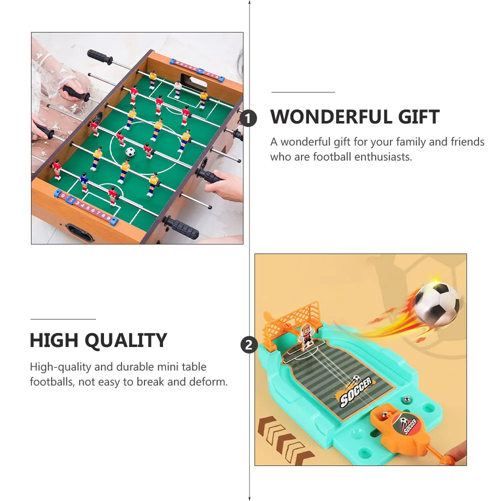 24pcs Table Soccer Balls Mini Table Balls For Desktop Machine Soccers Kids Birthday Gift Decorations Tabletop Footballs