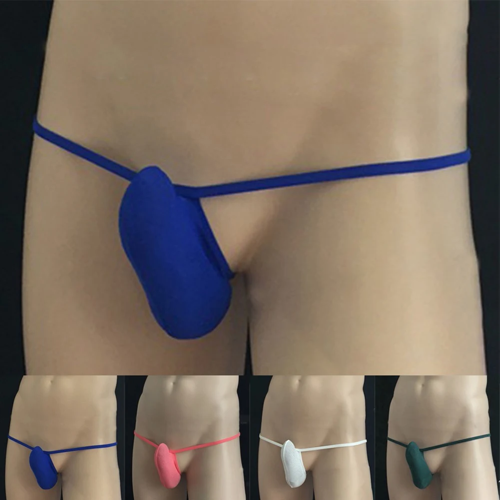 

Мужские трусы-стринги с низкой талией, нижнее белье GString TBack, мягкий чехол и высокоэластичный материал