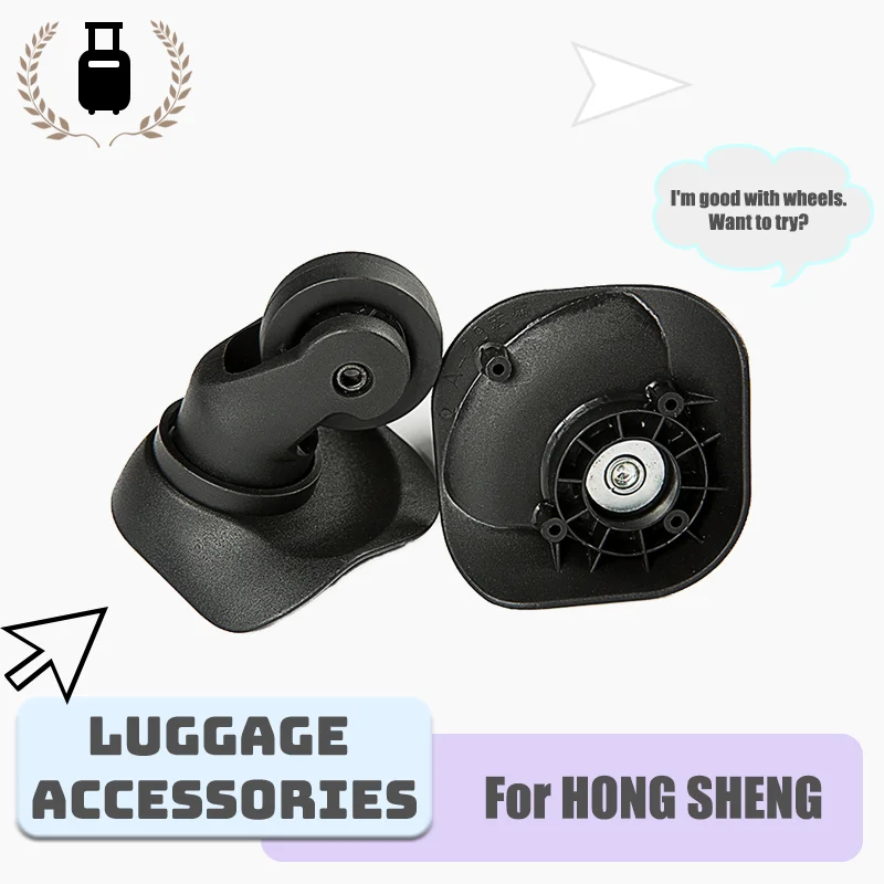 For HONG SHENG A23 Replacement Luggage Wheels - Ultra Lightweight Rust Free Reinforced Frame Durable Rollers