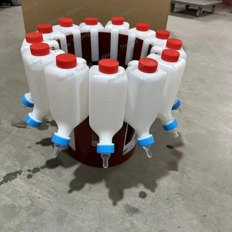 

Pig and sheep feeding bottle New wall-mounted 800ml graduated lamb milk powder bottle for veterinary use