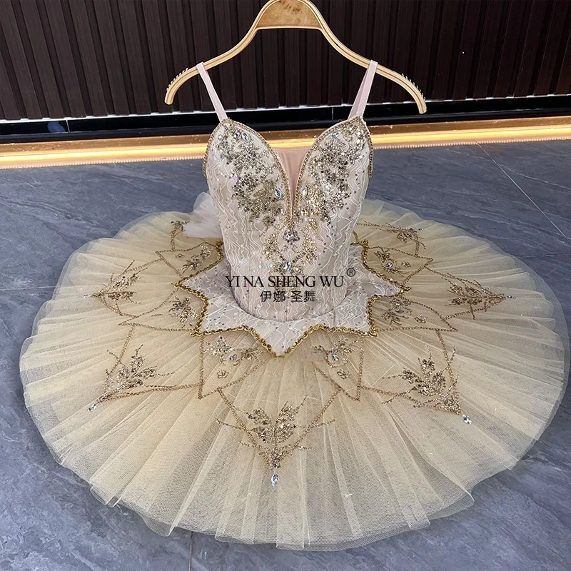 Professional Girls Sleeping Beauty Ballet Tutu Multiple Color Ballet Dress Skirt For Little Swan Performance Customize