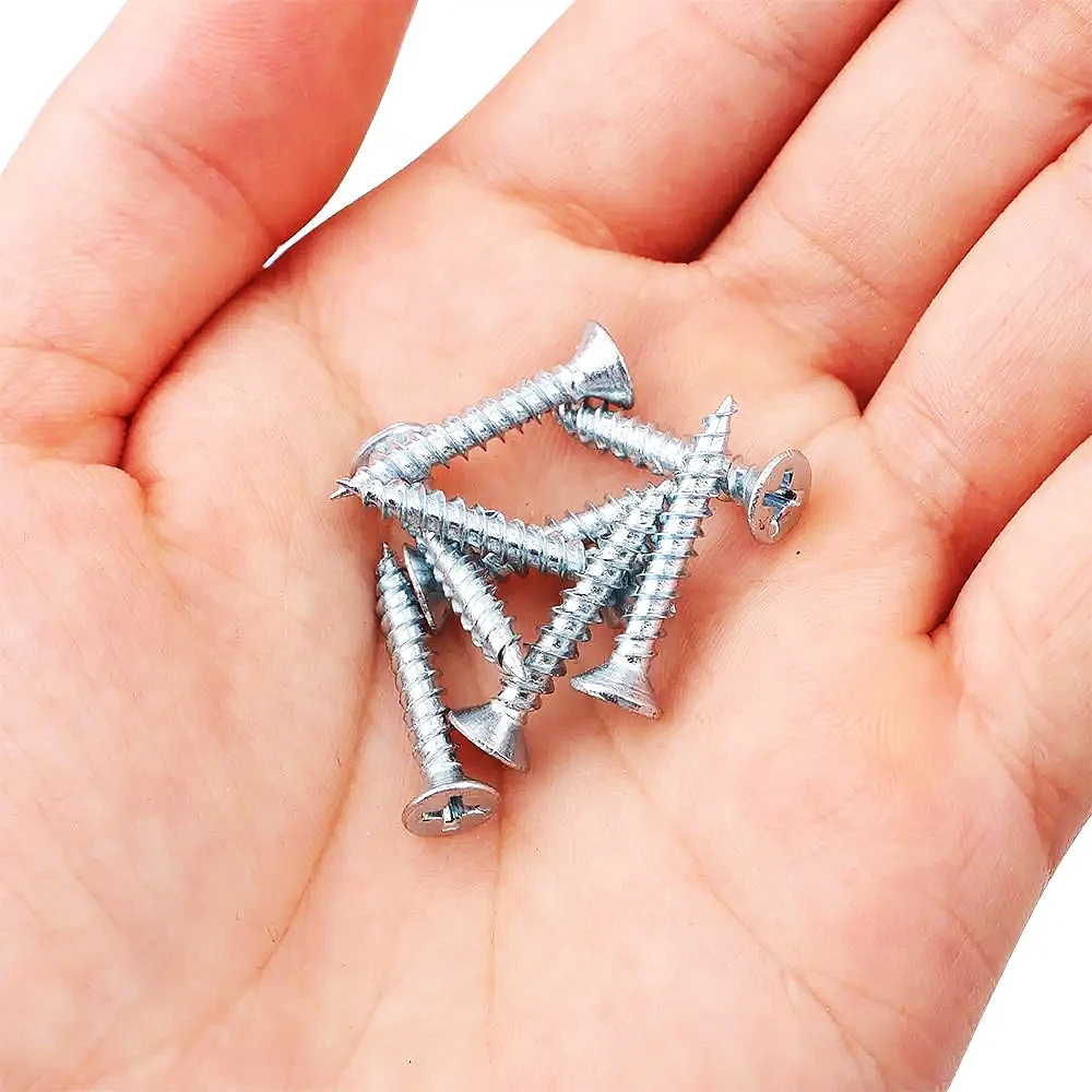 M3 Schraube Kreuz schraube 12mm Rundkopf Mini Schraube geeignet für LED DIY Neonlicht Cob Befestigungs clip Kunststoffs chnalle – Detail 1