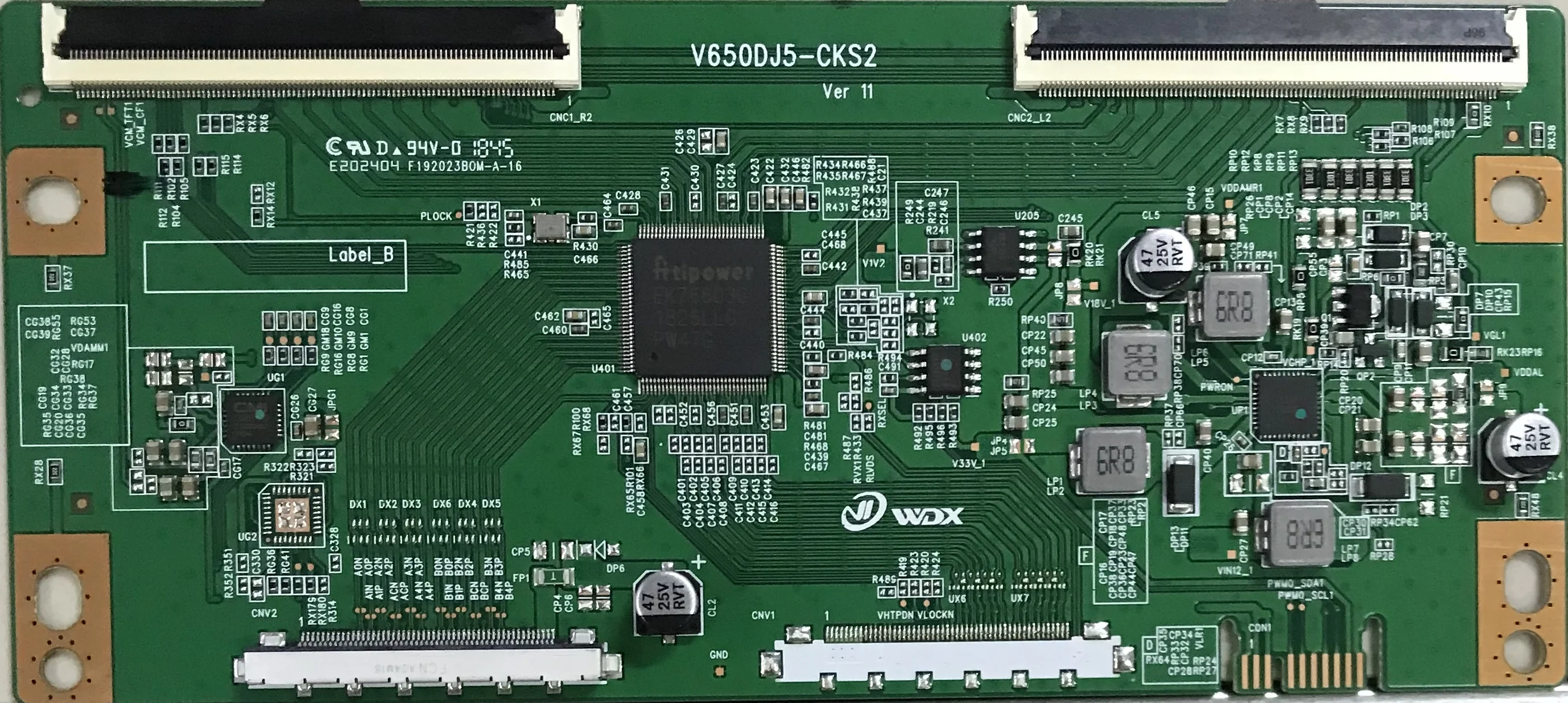 New Upgraded V650DJ5-CKS2 Logic Board V500DJ6-QE1 REV:G6 2K In Stock