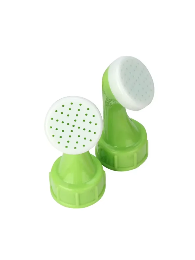 2 Pcs Bottle Cap Sprinkler PVC Plastic Garden Spray Waterer Sprinkler   Little Nozzle Sprinkler Head Plant Watering Nozzle Tool