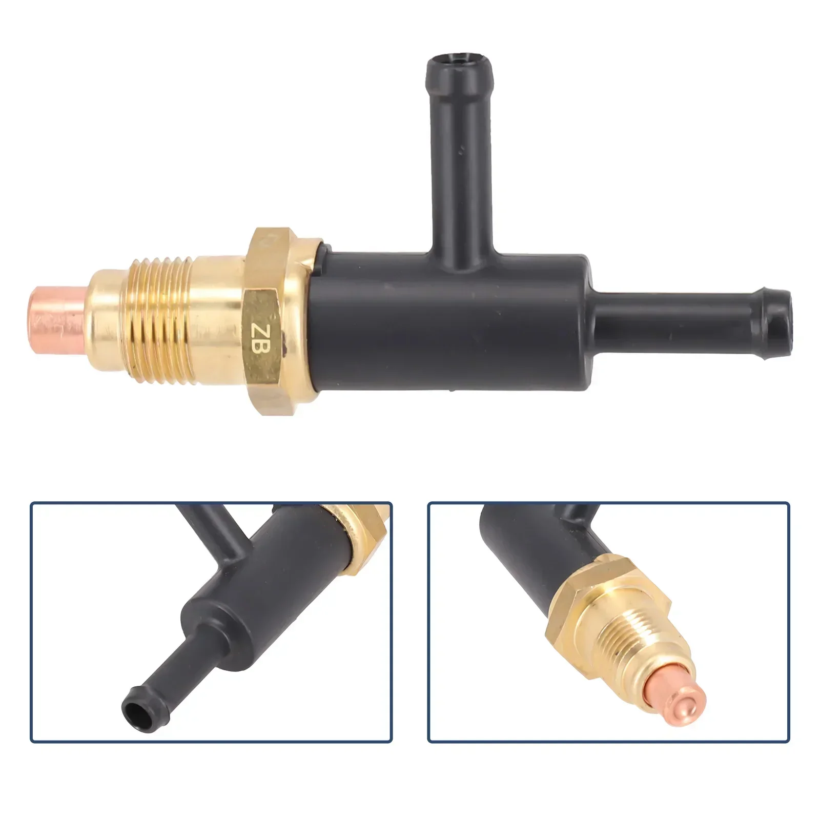 Black Secondary Air Injection Control Valve For Honda For CRV Stream 200107 2 4L 2 0L 36281-PNA-G02 36281-PNA-G01