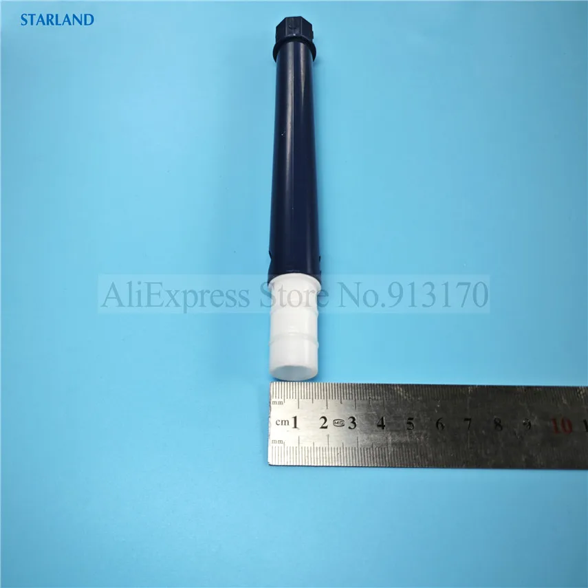 2 أنابيب الهواء الزرقاء قطع الغيار الجديدة تركيبات نفخ أنابيب الهواء Vevor لينة خدمة آلات الآيس كريم اكسسوارات القطر السفلي 18 مللي متر