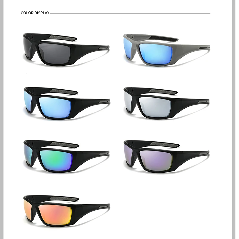 Sporty High-End Look Small Driving Sun Protection Wind Protection Polarized Light Protection UV Protection Travel 3264