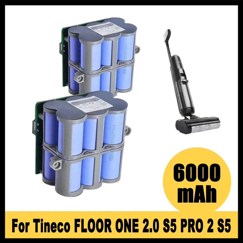 For TINECO S5 Tineco 2.0 vacuum cleaner battery replacement, 21.6V lithium-ion battery, long cycle life