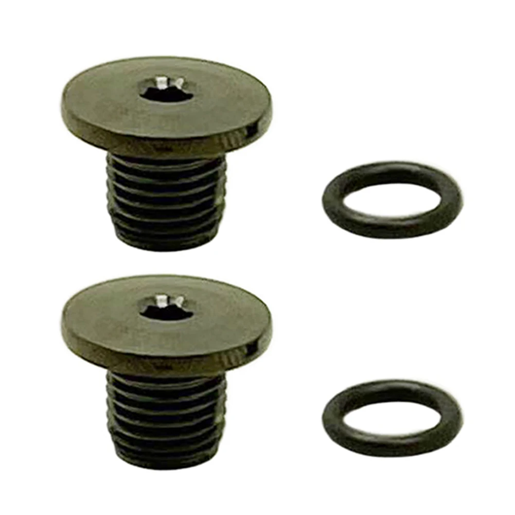 Ti Alloy Hydraulic Brake Bleed Screws Compatible with For R7020 For R9120 For R9170 Bikes with O Ring for Secure Fit
