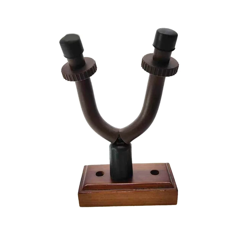 ABVE-soporte de gancho para colgar guitarra de montaje en pared, soporte de exhibición de madera con tornillos, fácil instalación, compatible con guitarra acústica, eléctrica y bajo
