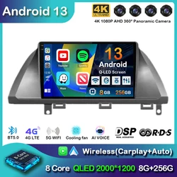 Android 13 Carplay Auto Car Radio For Honda Odyssey 2005 - 2010 Multimedia Video Player GPS Navigation Player WIFI+4G DSP Stereo