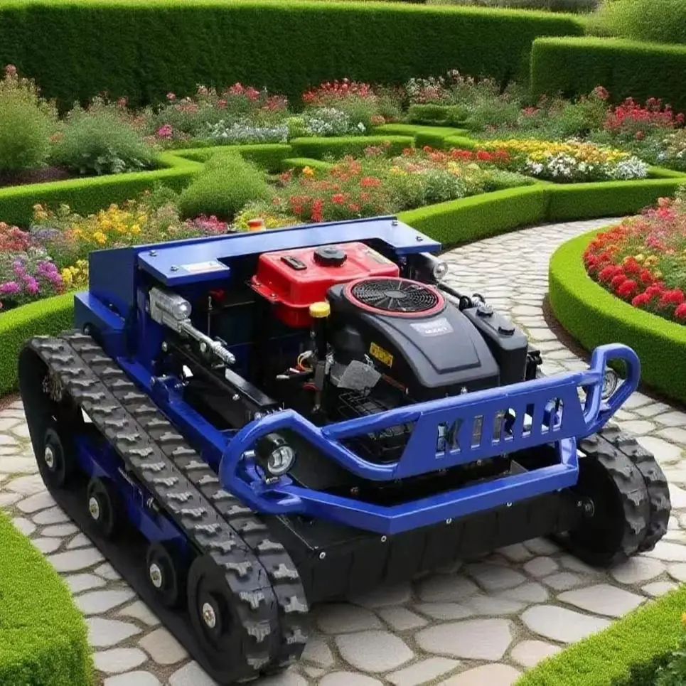 Gas-Powered Zero-Turn Mower with 45° Slope Safety800MM RC Lawn Mower & RC Precisiongives your garden a new look