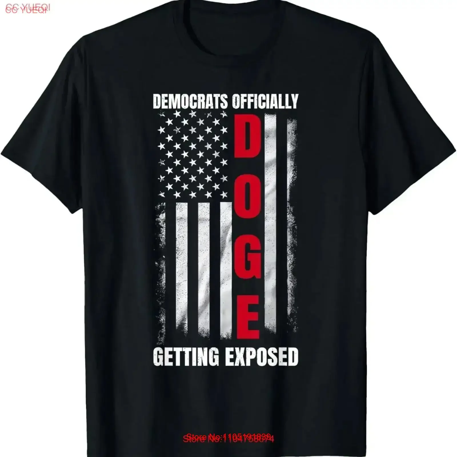 

DOGE Democrats Officially Getting Exposed T Shirt vintage Washed Soft graphic designer clothes Breathable Casual Comfortable