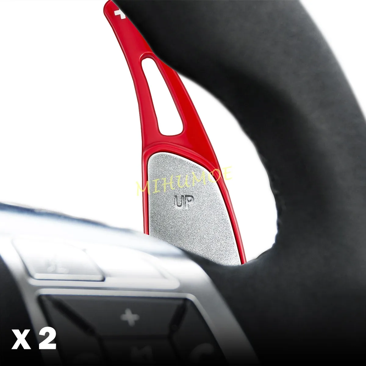 

Car Steering Wheel Paddle Shift Extension Shifters For Mercedes Benz AMG CLA45 GLA45 CLS63 SL63 A45 C63 E63 S63 Shifter Paddle