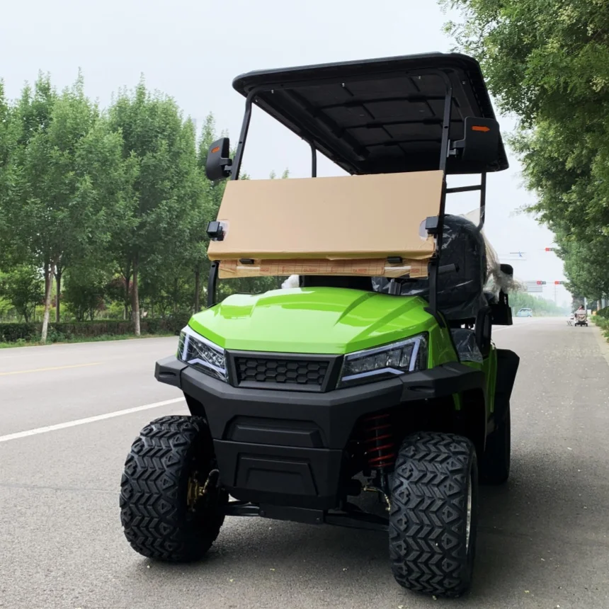 Factory CE Approved Export Fast Powerful Electric Golf Cart Course Club 2/4/6/8 Seater Off-Road Golf Cart Scenic Sightseeing Car