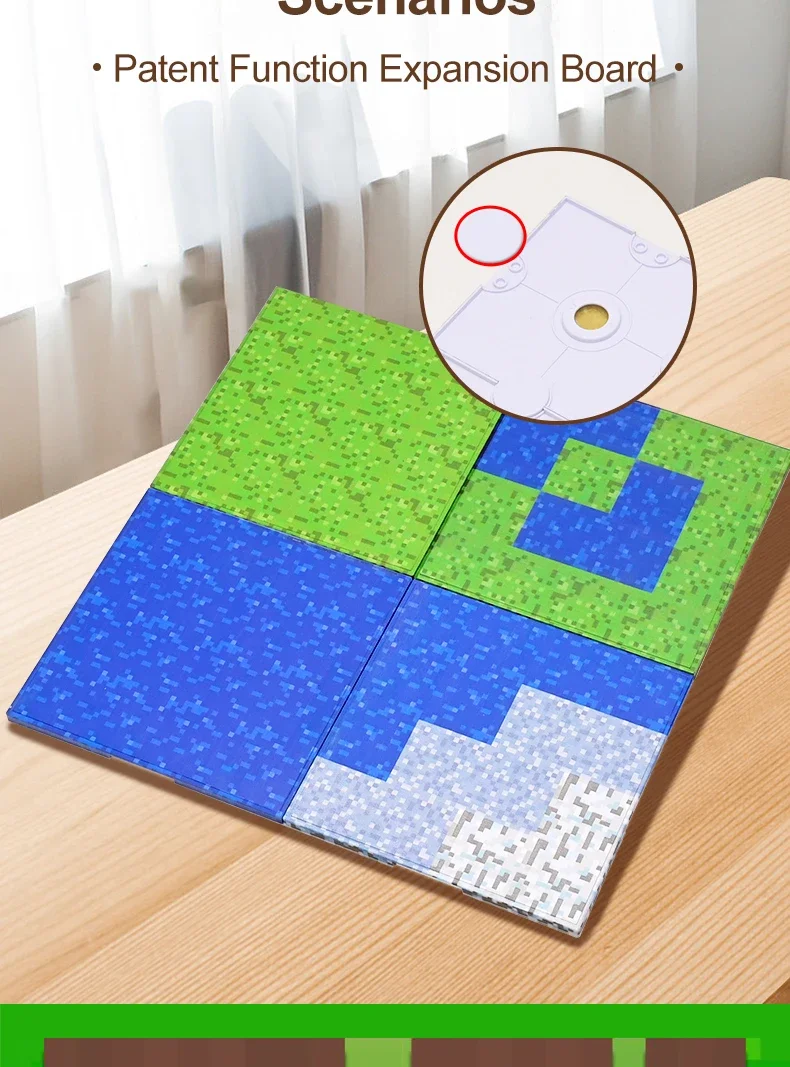 Magnetische Bausteine-Set mit Grundplatten, Lehrreiches Puzzle-Spielzeug für Kinder, STEM-Spielzeug in verschiedenen Formen für Jungen & Mädchen – Detail 11