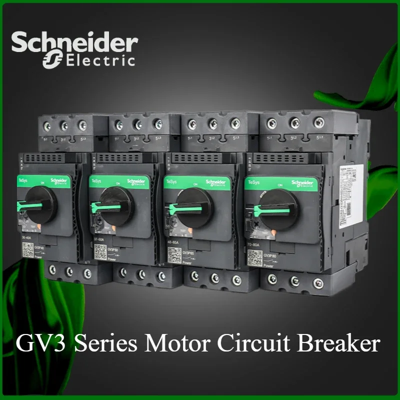 

Schneider GV3P Thermal-magnetic Circuit Breakers GV3P13 GV3P18 GV3P25 GV3P32 GV3P40 GV3P50 GV3P65 GV3P73 GV3P80