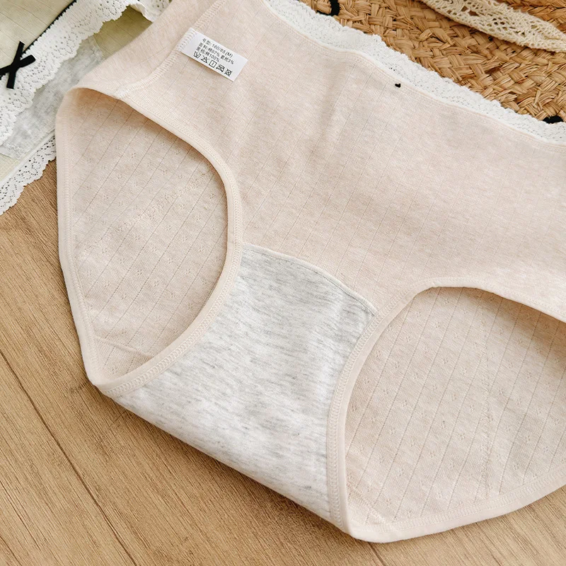 S-4XL 4 Layers Menstrual Panties Absorption Maternity Physiological Incontinence Breathable Briefs  plus size  Underwear