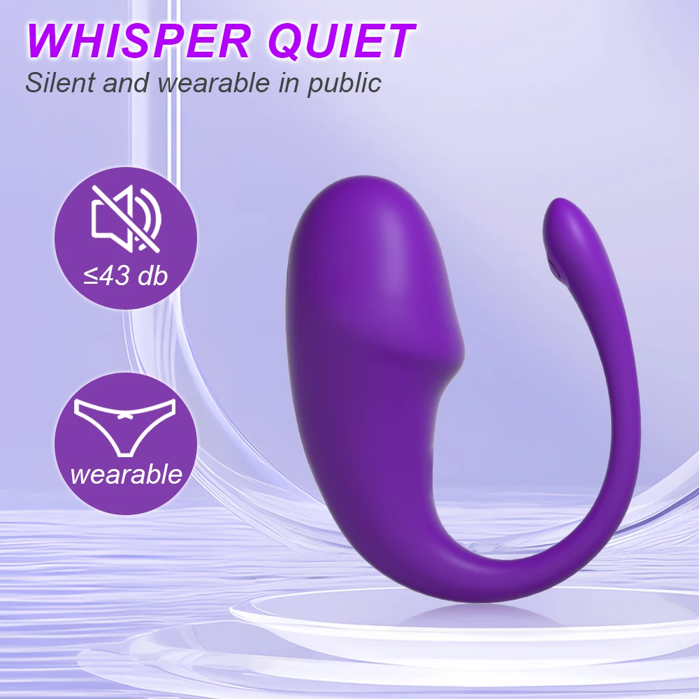 APP kontrol nirkabel Vibrator G Spot vagina Anal bergetar pemijat telur celana dalam Stimulator dapat dipakai mainan seks dewasa untuk wanita