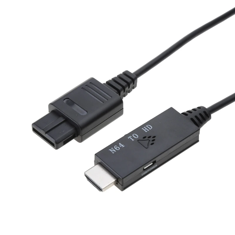 อะแดปเตอร์ตัวผู้ที่รองรับ N64 ชายกับ สำหรับสายแปลง SNES N64