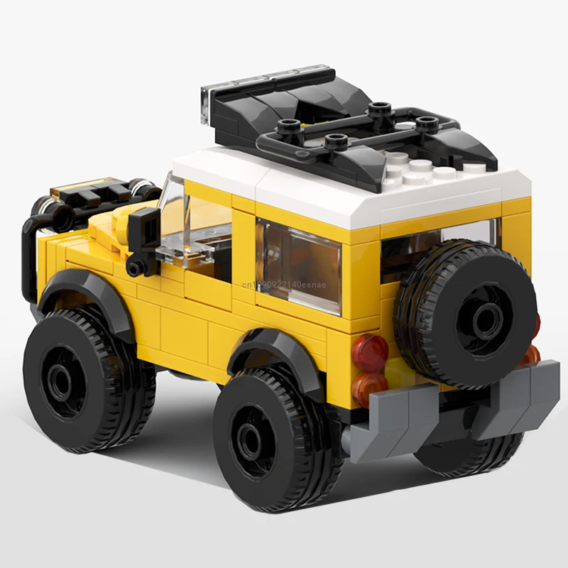 2024 Hot MOC Speed Champion City Car Land Rovered Defender Building Blocks Brick Technique Creative Garage DIY Toys Kids Gifts