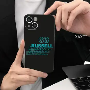 Pouzdro na telefon s číslem 66 F1 Formule 1 pro iPhone 15 14 12 11 13 Pro Max Mini X XR XS 7 8 Max SE 2020 Měkké tmavě kostrované pouzdro na telefon 12 nejlepší prodej Kryt Formule 1 pro iPhone X - №8