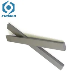 8mm 10mm Thicknesses 100mm Length YG8 YG6 Tungsten Carbide Steel Bar Cemented Carbide Alloy Mold Flat Plate Blanks Stripe